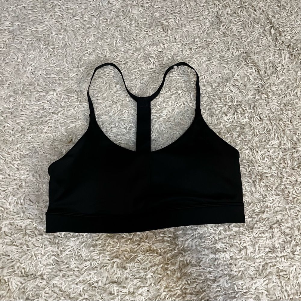 black puma sport bra size small